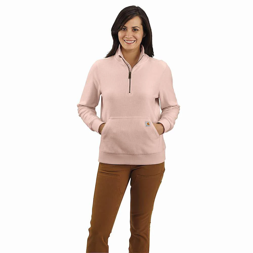 商品Carhartt|Carhartt Women's Relaxed Fit Midweight Half Zip Sweatshirt,价格¥289,第3张图片详细描述