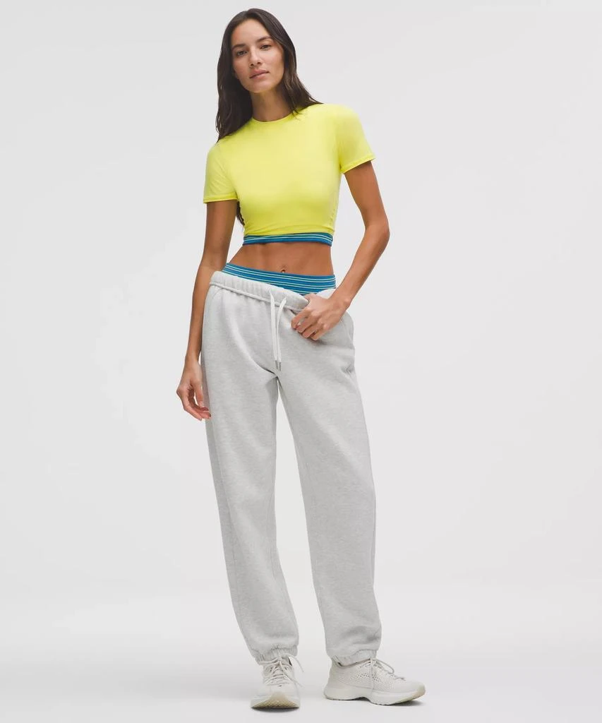 Wundermost Ultra-Soft Nulu Crewneck Cropped T-Shirt 商品