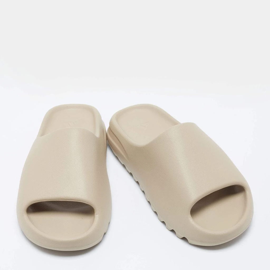 商品YEEZY|Yeezy x adidas Beige Rubber Flat Slides Size 42,价格¥2931,第4张图片详细描述