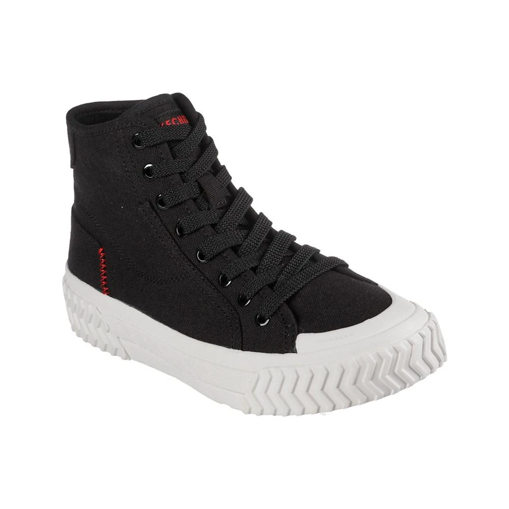 商品SKECHERS|Women's Street Trax Canvas Hi-Tread Casual Sneakers from Finish Line,价格¥153,第1张图片