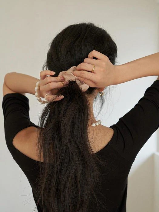 商品IAMJOY|Basic Tone Down Daily Scrunchie,价格¥295,第5张图片详细描述