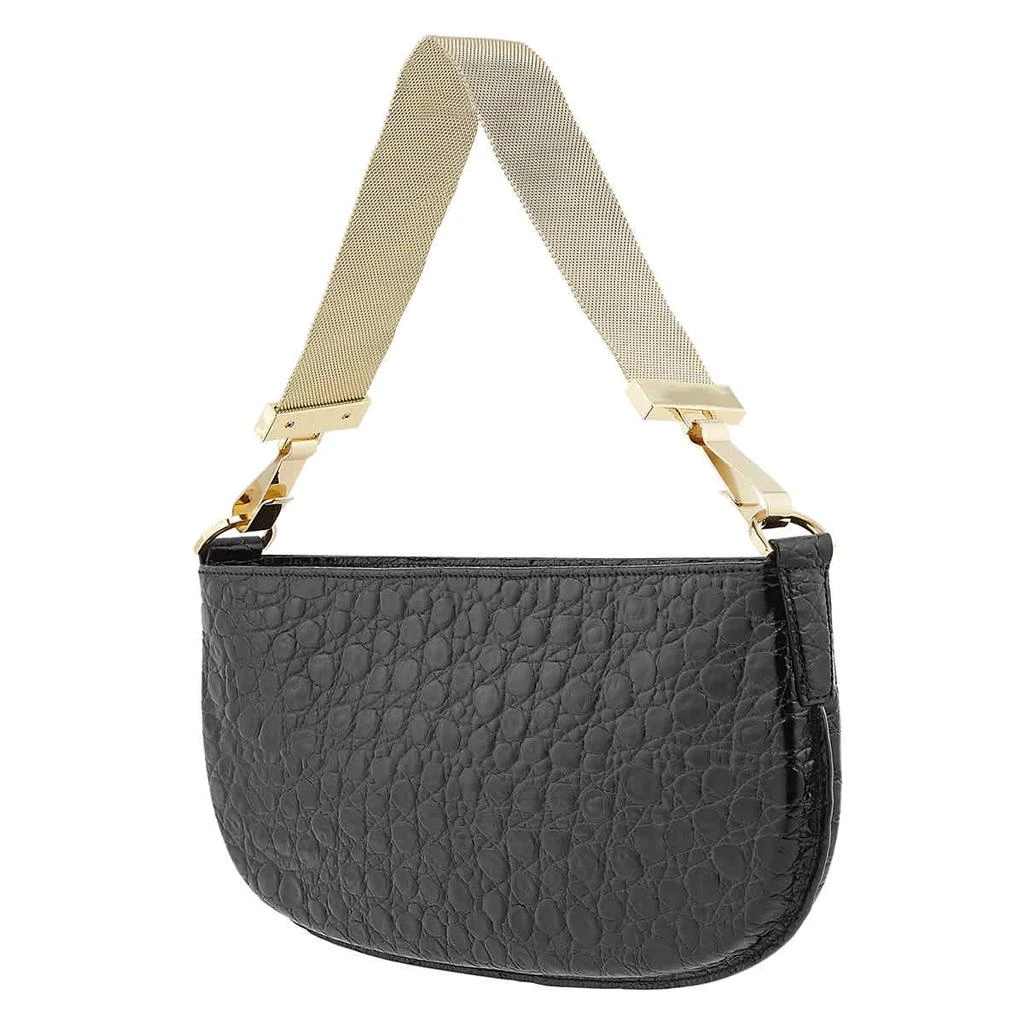 商品by FAR|Ladies Beverly Circul Crocodile-Effect Shoulder Bag - Black,价格¥1485,第3张图片详细描述