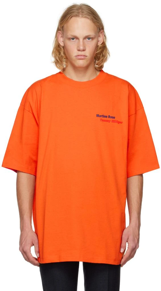 商品Tommy Jeans|Orange Oversized T-Shirt,价格¥348,第1张图片