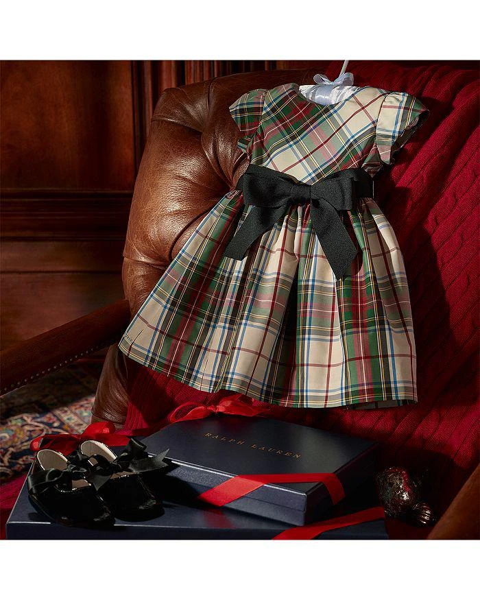 商品Ralph Lauren|Girls' Plaid Dress & Bloomers Set - Baby,价格¥171,第3张图片详细描述