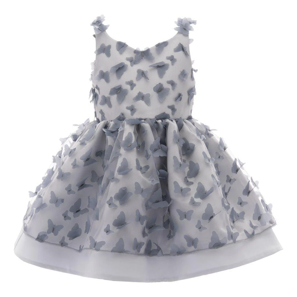 商品Tulleen|Gray Mariposa Tulle Dress,价格¥781,第1张图片