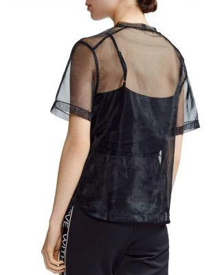 商品Maje|Tailleur Organza Tee,价格¥490,第2张图片详细描述