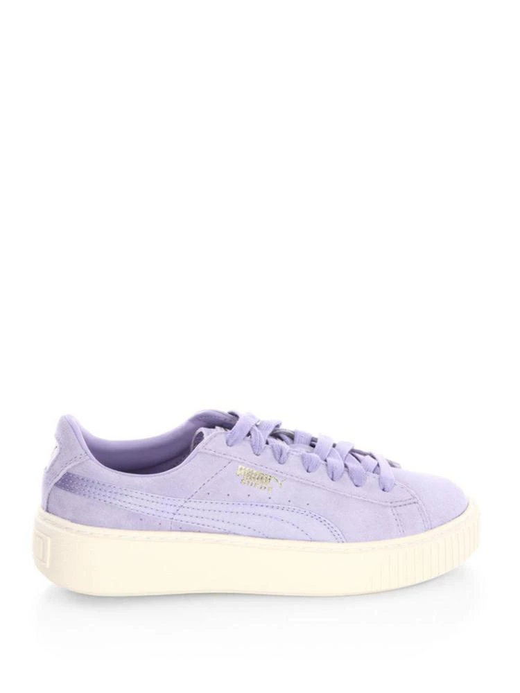 商品Puma|Basket Suede Platform Sneakers,价格¥331,第5张图片详细描述