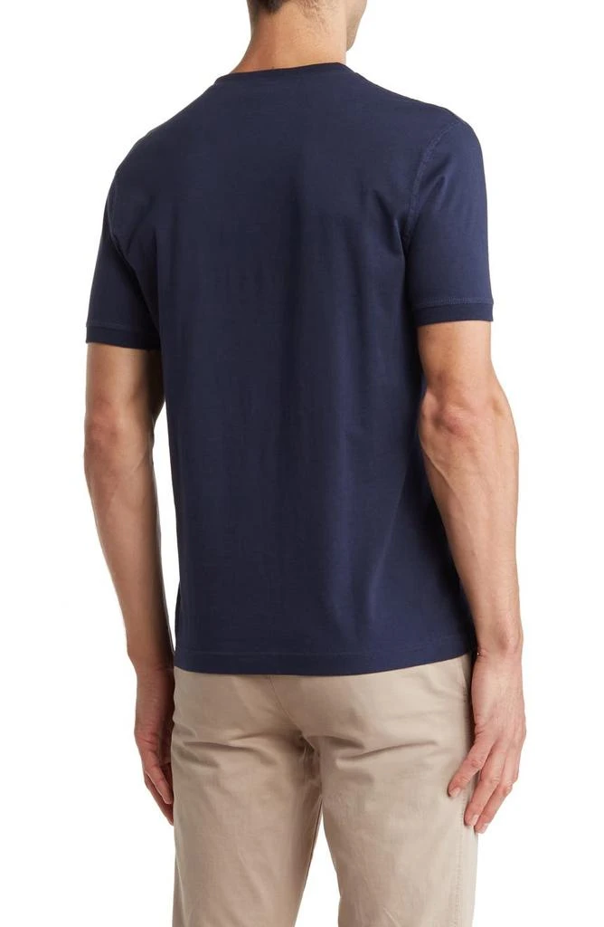 商品Brooks Brothers|Short Sleeve Knit Henley T-Shirt,价格¥188,第2张图片详细描述