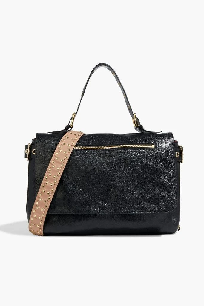 商品RED Valentino|Flower Puzzle studded laser-cut leather bag strap,价格¥888,第2张图片详细描述