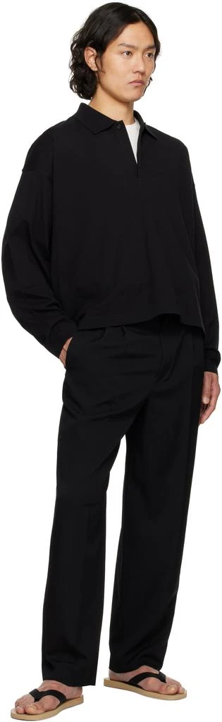 商品The Row|Black Bryson Polo,价格¥6546,第4张图片详细描述