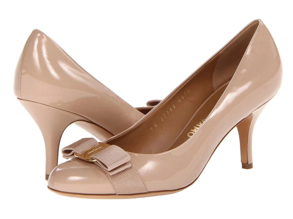 商品Salvatore Ferragamo|Patent Leather Mid-Heel Pump,价格¥4799,第1张图片