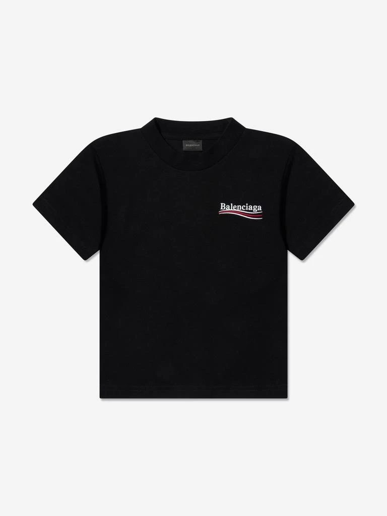 商品Balenciaga|Balenciaga Kids Logo T-Shirt,价格¥1669,第1张图片