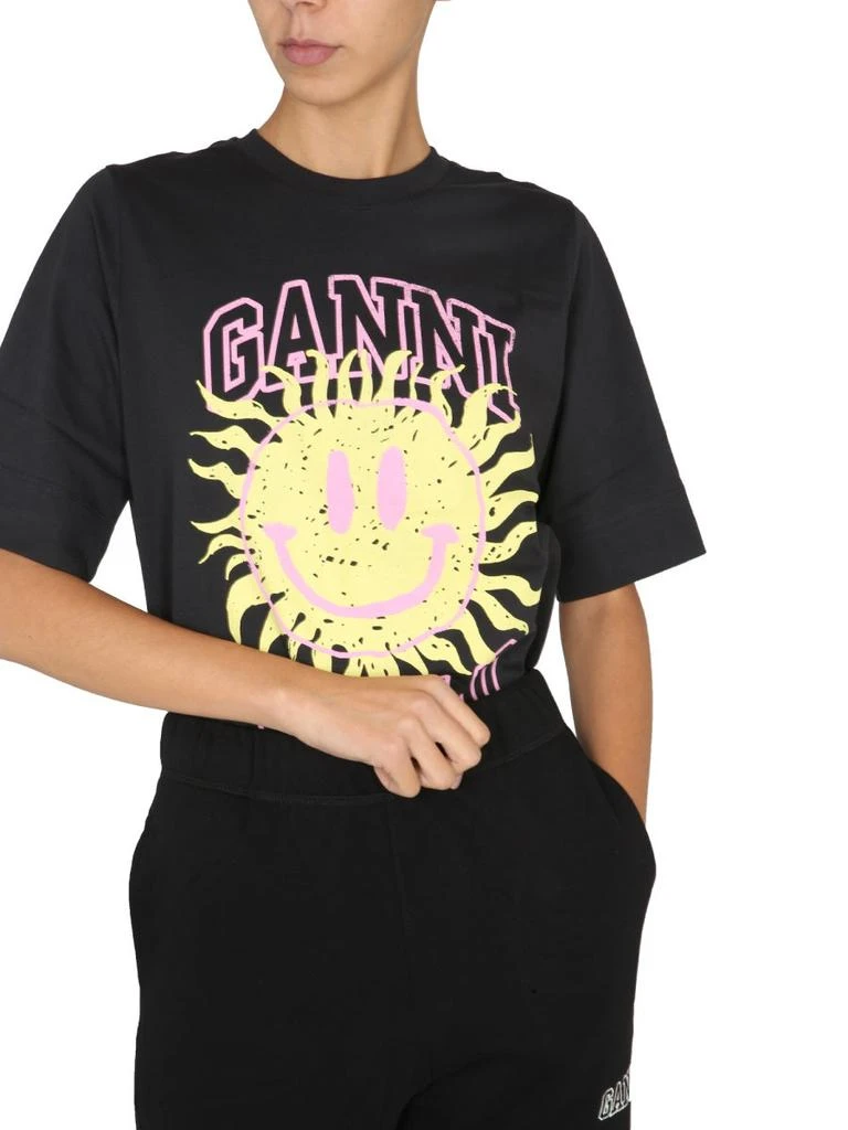 商品Ganni|CREWNECK T-SHIRT,价格¥773,第4张图片详细描述