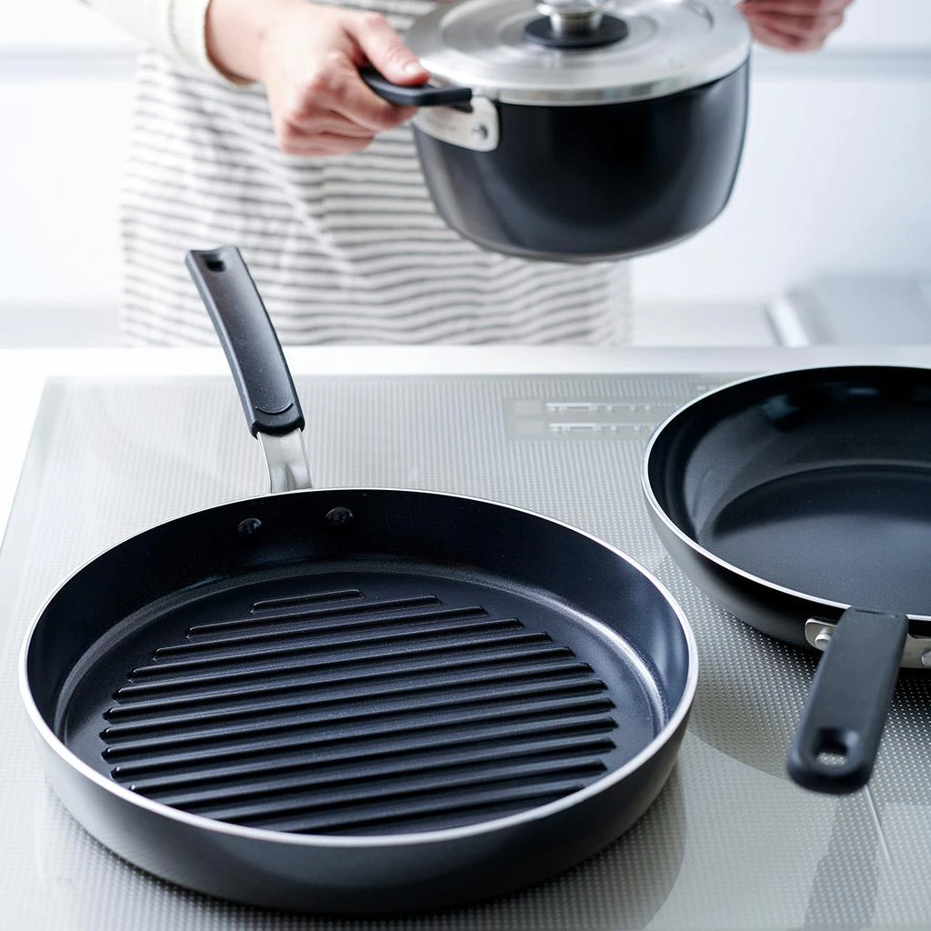 商品Greenpan|Levels Essential 13 Piece Nonstick Cookware Set W/Magneto,价格¥1264,第5张图片详细描述