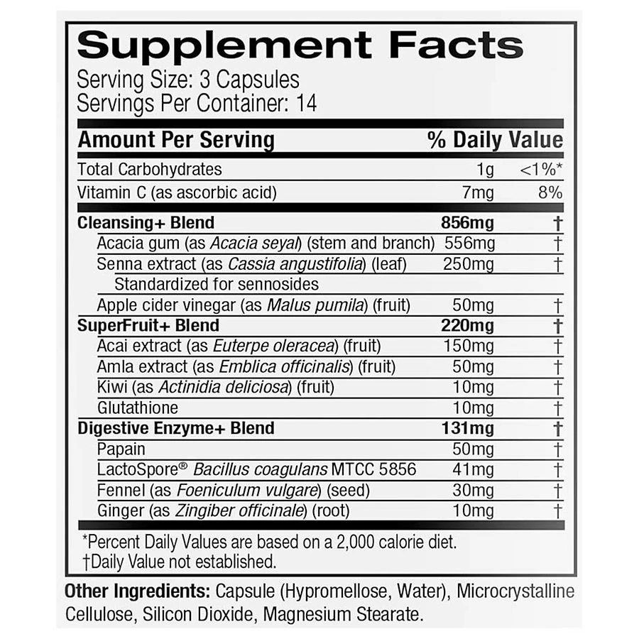 商品Purely Inspired|Organic 7 Day Cleanse, Unique Senna Leaf Extract Formula,价格¥112,第4张图片详细描述