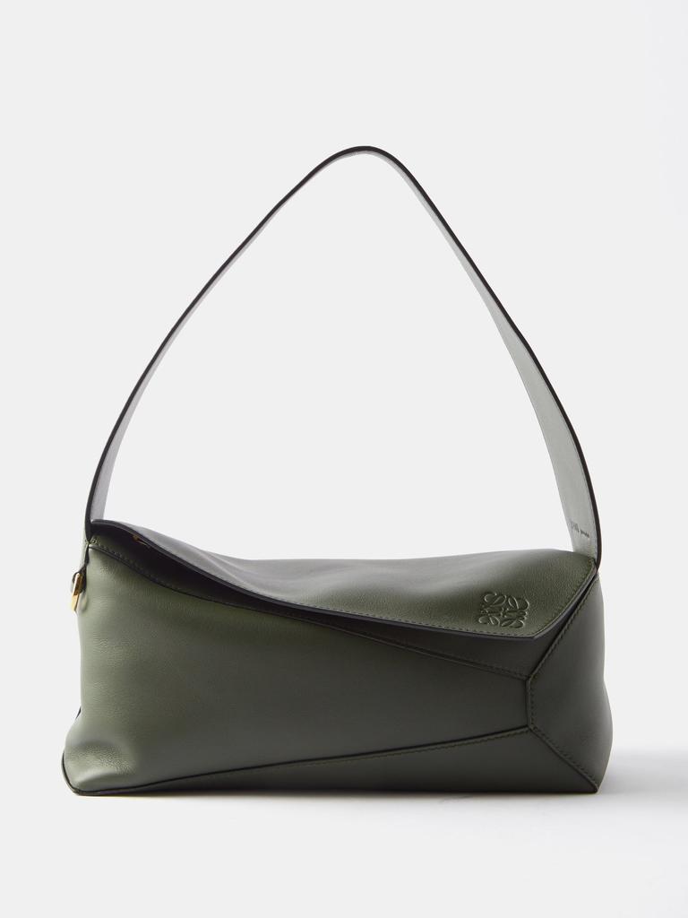 商品Loewe|Puzzle Hobo leather shoulder bag,价格¥14882,第1张图片