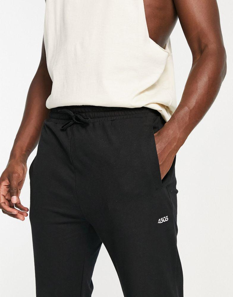 ASOS 4505 icon training joggers with tapered fit in black商品第3张图片规格展示