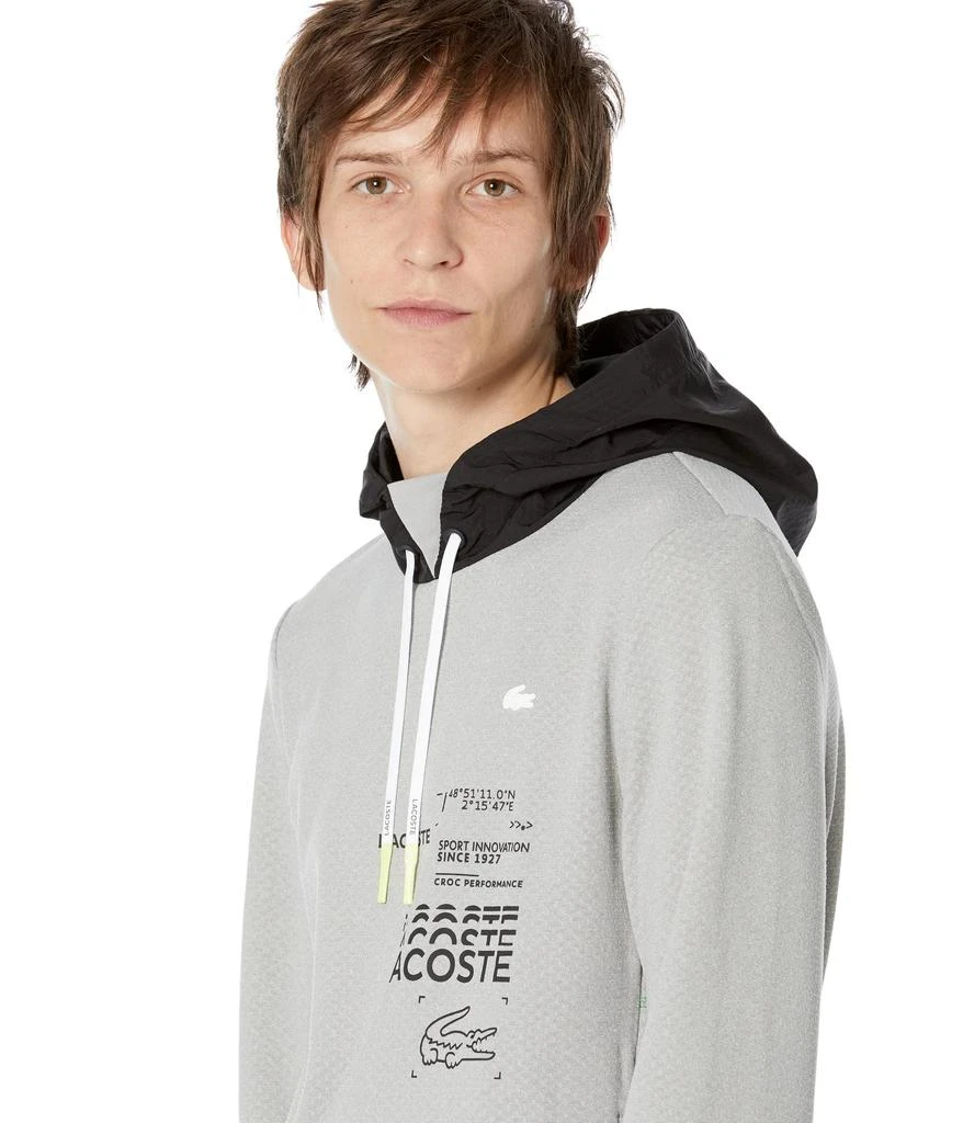商品Lacoste|Long Sleeve Graphic Sweatshirt,价格¥1060,第3张图片详细描述