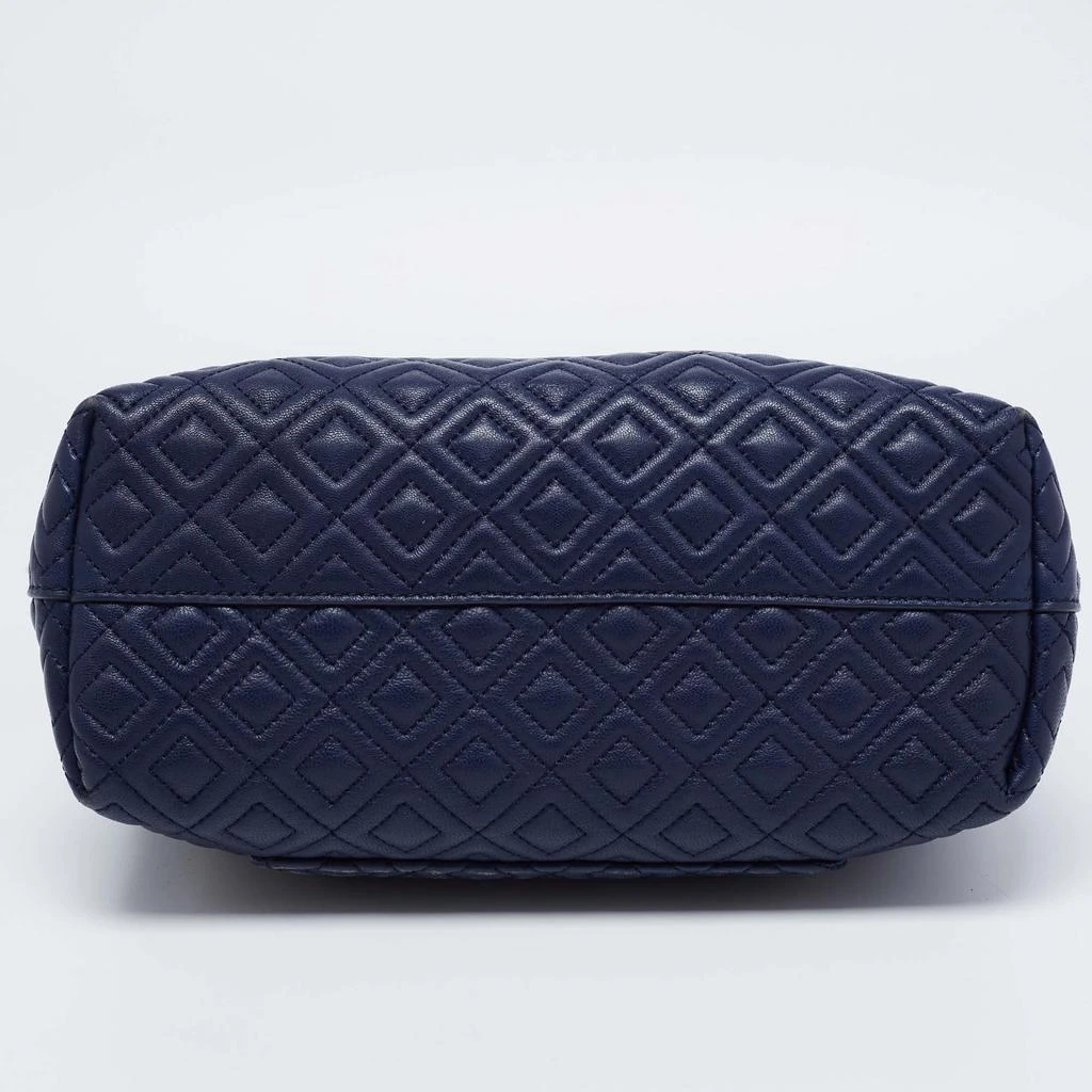 Tory Burch Blue Leather Fleming Tote 商品