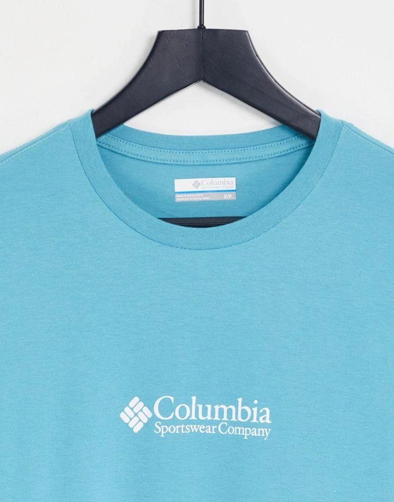 商品Columbia|Columbia Hopedale back print long sleeve t-shirt in green Exclusive at ASOS,价格¥172,第3张图片详细描述