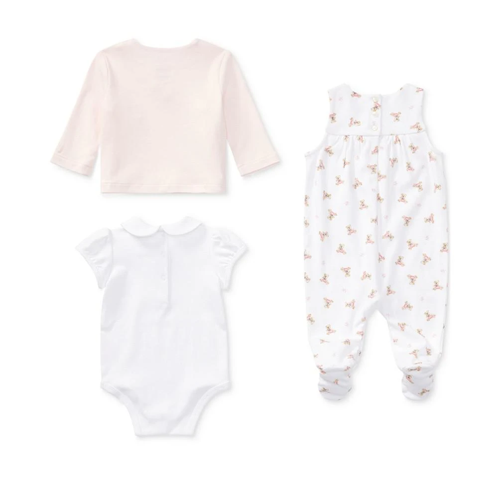商品Ralph Lauren|女婴纯棉3件套,价格¥408,第2张图片详细描述
