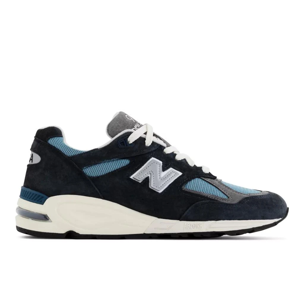 商品New Balance|男款 Teddy Santis联名 新百伦 990v2 美产休闲鞋 海军蓝,价格¥1466,第1张图片