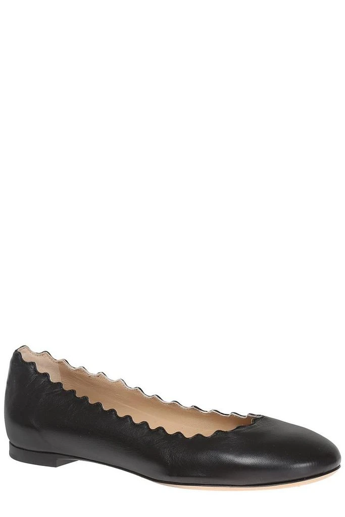 商品Chloé|Chloé Lauren Ballet Flat Shoes,价格¥2839,第2张图片详细描述