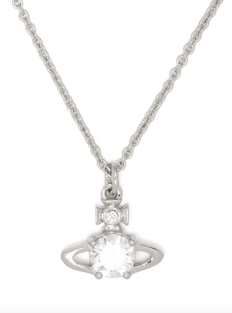 商品Vivienne Westwood|Vivienne Westwood reina pendant platinum,价格¥1008,第1张图片