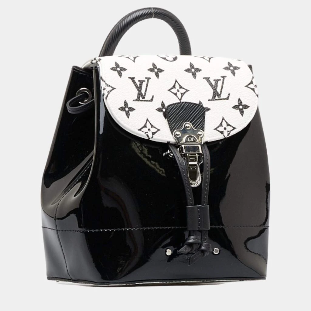 商品[二手商品] Louis Vuitton|Louis Vuitton Black Leather Vernis Hot Springs Mini Backpack,价格¥18818,第2张图片详细描述