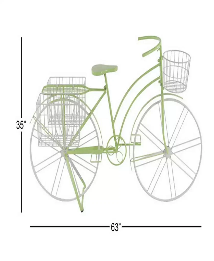商品Rosemary Lane|Eclectic Tin Bicycle Plant Stand,价格¥1877,第5张图片详细描述