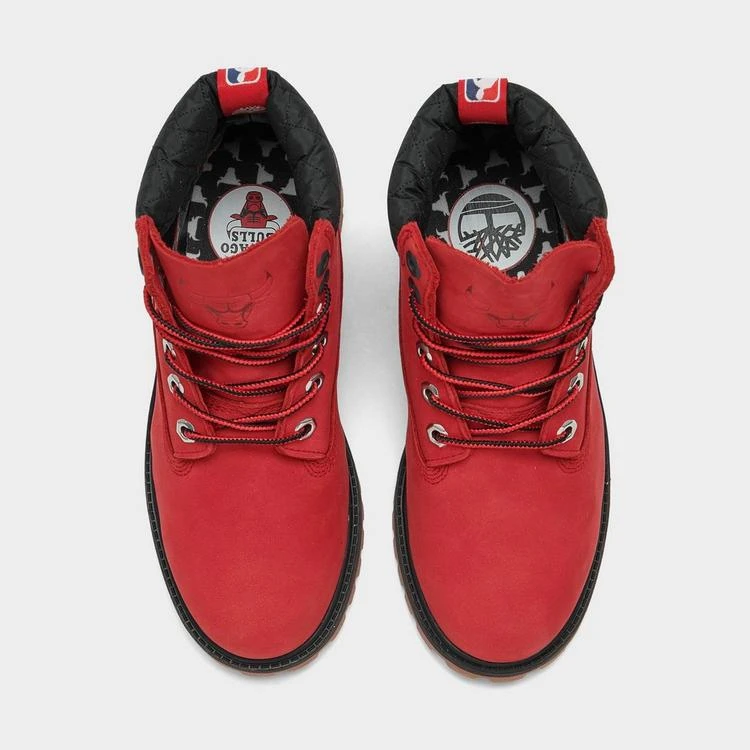 商品Timberland|Big Kids' Timberland x NBA Chicago Bulls 6 Inch Classic Premium Boots,价格¥1054,第5张图片详细描述