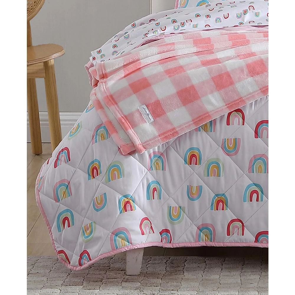 CLOSEOUT! Sunnyvale Rainbow Reversible 3 Piece Quilt Set, Full/Queen 商�品