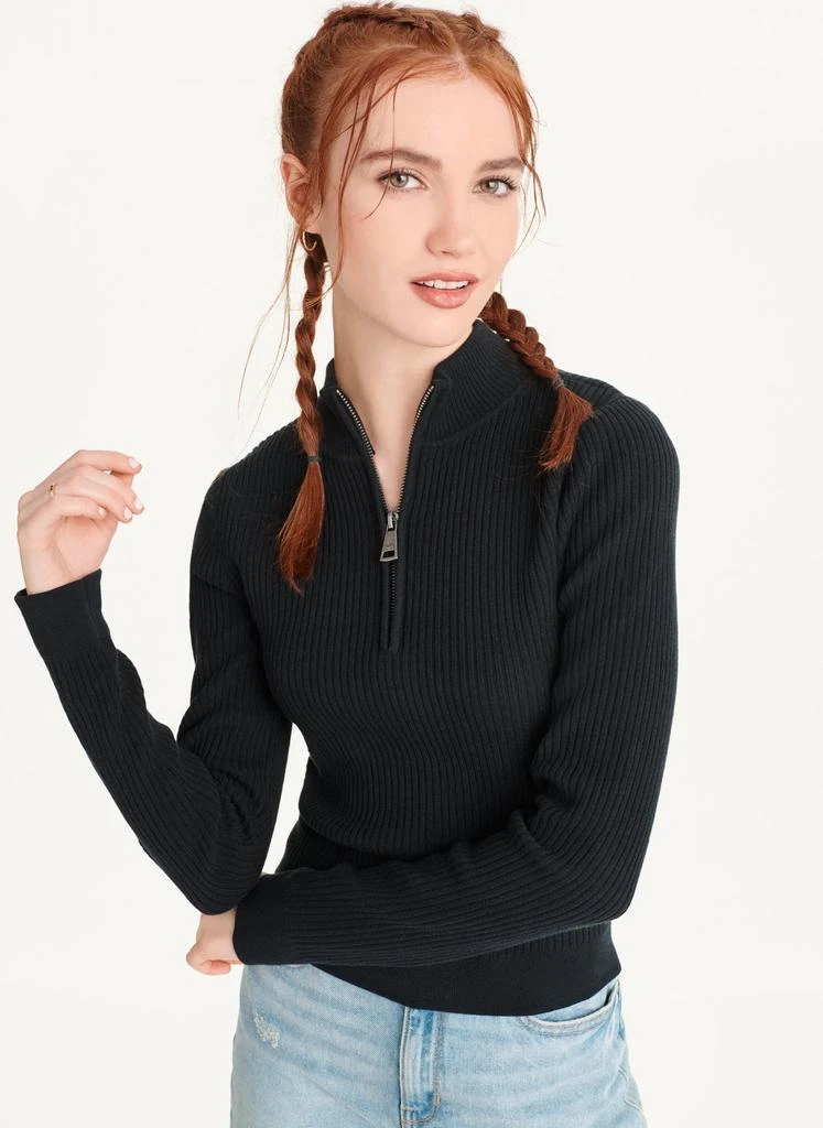 商品DKNY|Quarter Zip Sweater,价格¥342,第1张图片