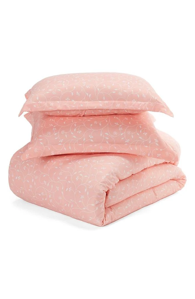商品IENJOY HOME|Home Spun Premium Ultra Soft Pink Buds Pattern 3-Piece Duvet Cover Set,价格¥321,第1张图片