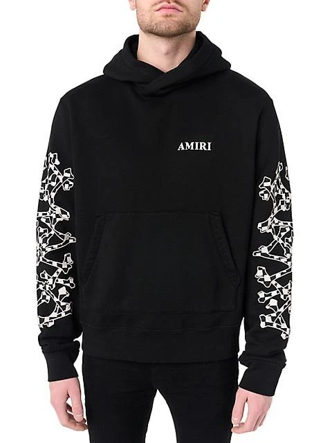 商品AMIRI|Wes Lang x Amiri Checkered Bones Hoodie,价格¥5171,第1张图片