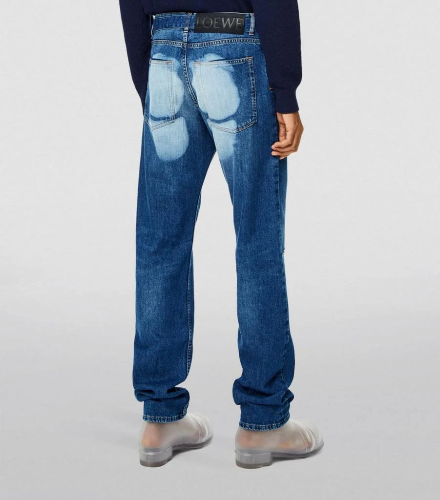 商品Loewe|Washed Straight Jeans,价格¥6603,第4张图片详细描述