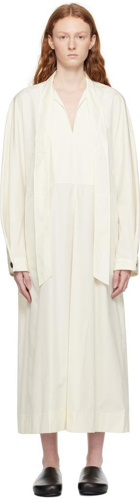 商品Studio Nicholson|Off-White Salta Maxi Dress,价格¥2607,第1张图片