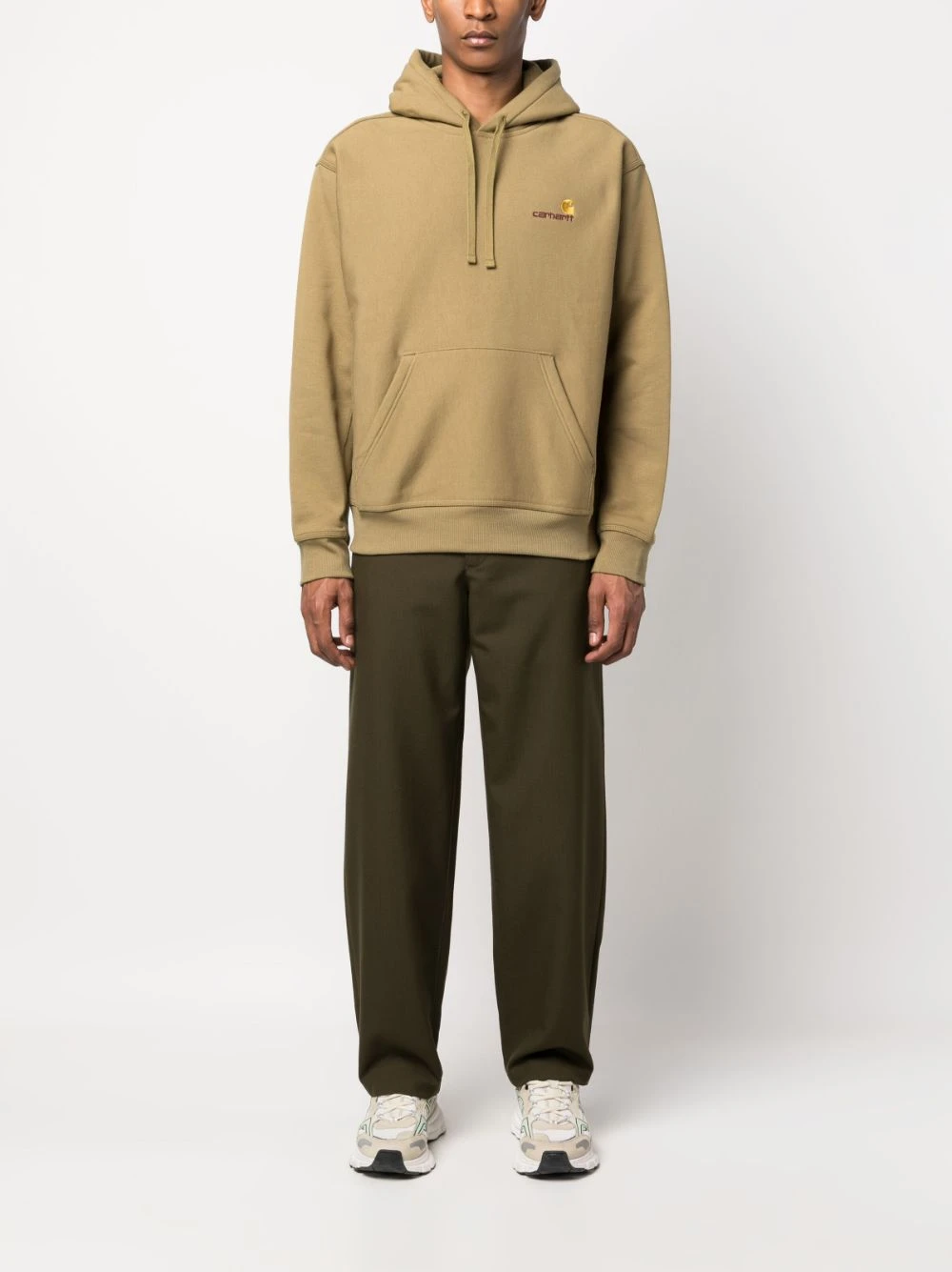 商品Carhartt|Carhartt 男士卫衣 I0282791N3XX 绿色,价格¥601,第4张图片详细描述