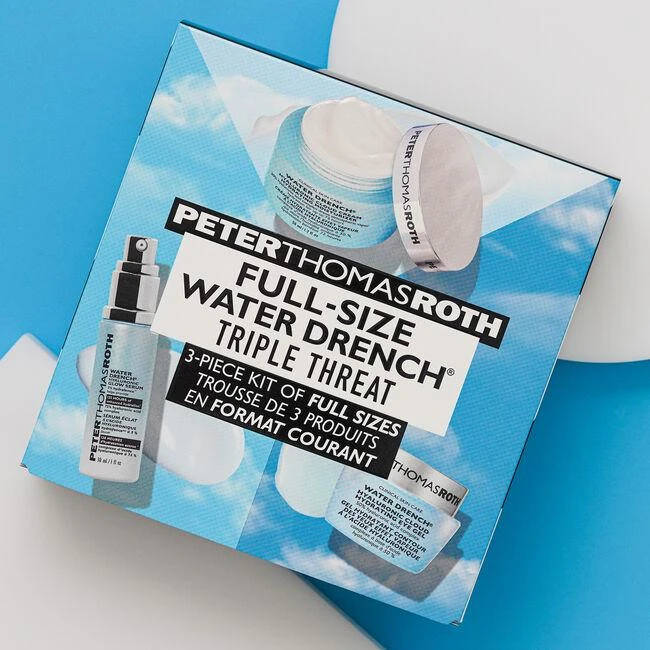 商品Peter Thomas Roth|Full-Size Water Drench Triple Threat 3-Piece Kit,价格¥548,第1张图片