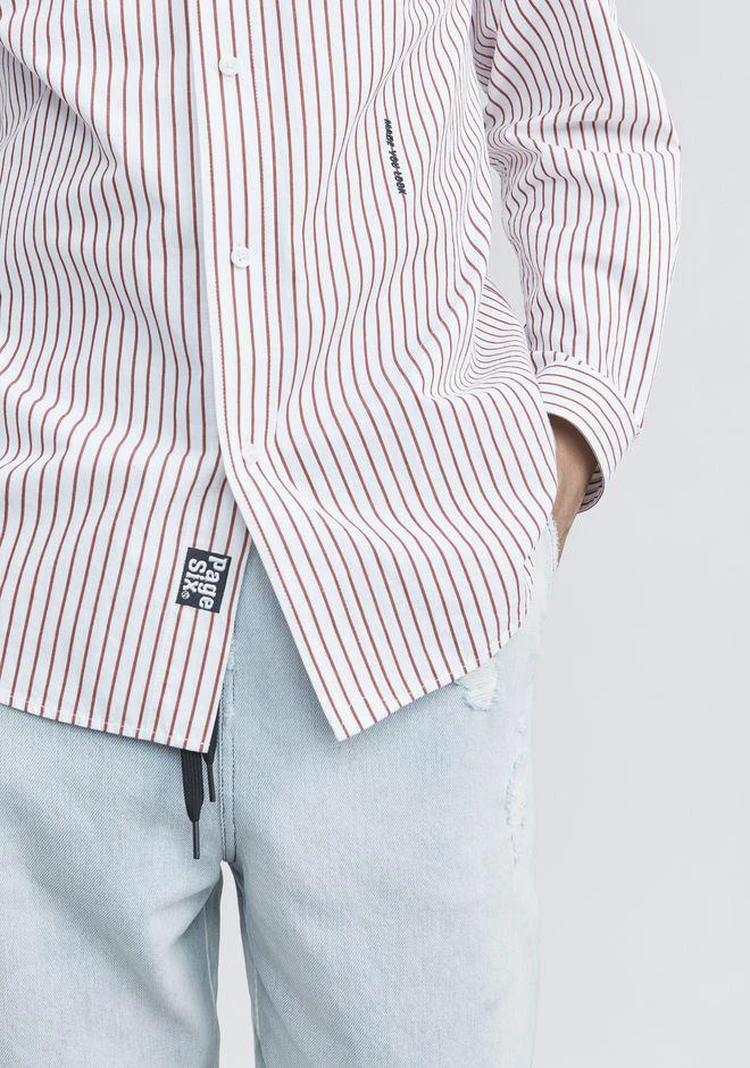 商品Alexander Wang|PINSTRIPE PAGE SIX SHIRT,价格¥1767,第4张图片详细描述