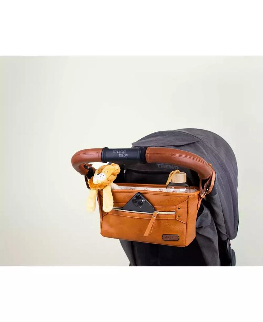 商品Itzy Ritzy|Stroller Caddy Cognac,价格¥262,第3张图片详细描述