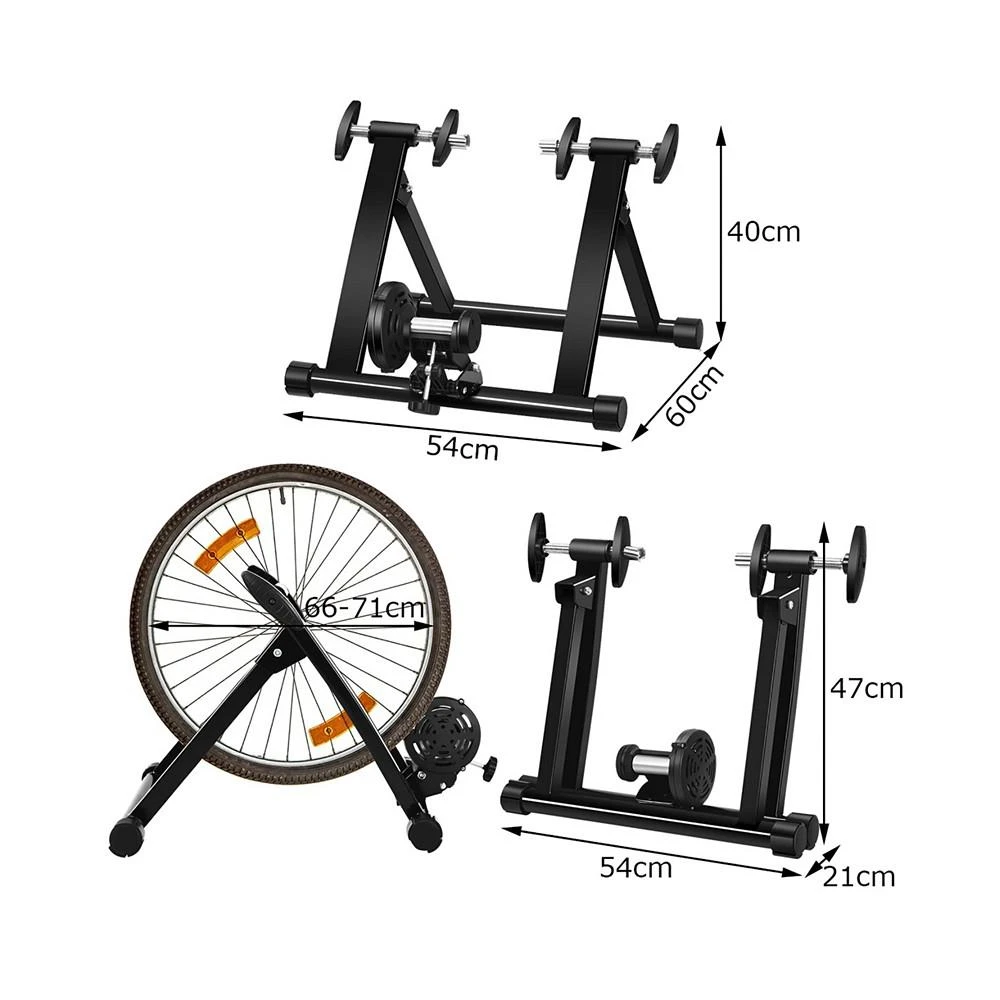 商品Costway|1pcs Bike Trainer Folding Bicycle Indoor Exercise Training Stand,价格¥491,第3张图片详细描述