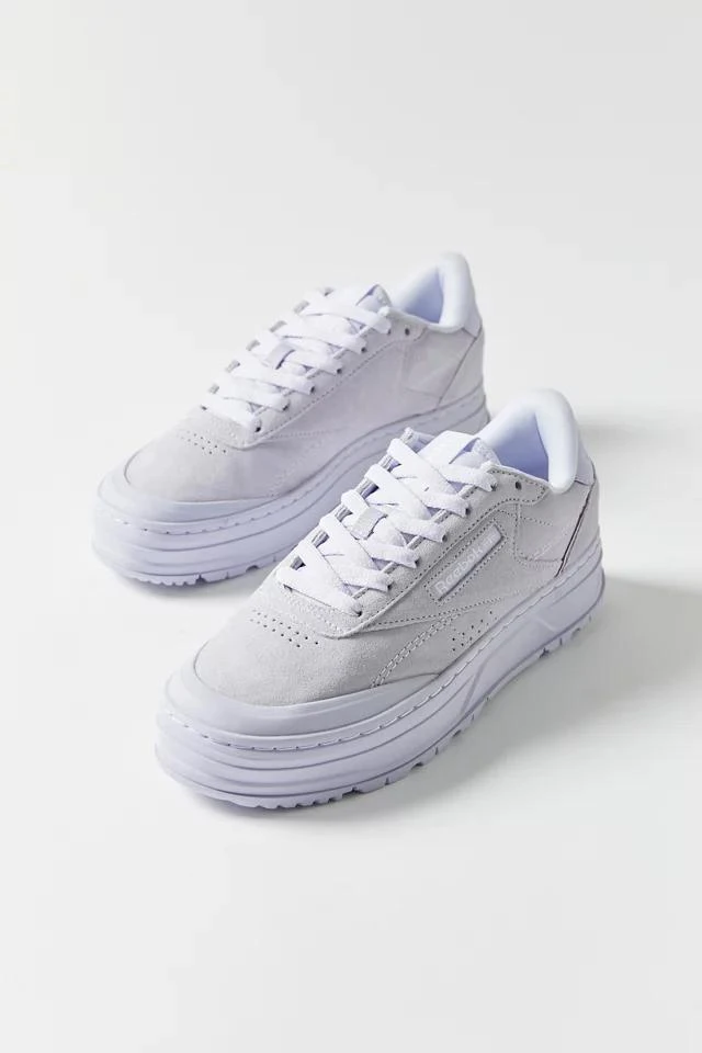 商品Reebok|Reebok Club C Double GEO Suede Sneaker,价格¥268,第2张图片详细描述