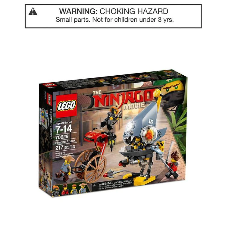 商品LEGO|217-Pc. Ninjago Piranha Attack Set,价格¥149,第1张图片