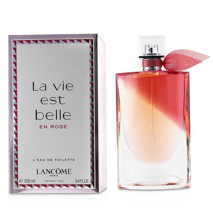 商品Lancôme|兰蔻 玫瑰人生女士淡香水 La Vie Est Belle En Rose EDT 100ml/3.4oz,价格¥856,第4张图片详细描述