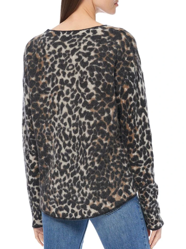 商品360 Cashmere|Leopard Print Tipped Cashmere Sweater,价格¥434,第3张图片详细描述