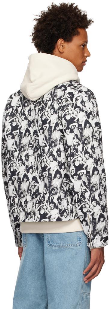 商品STUSSY|Black & White Mob Bing Jacket,价格¥1421,第5张图片详细描述