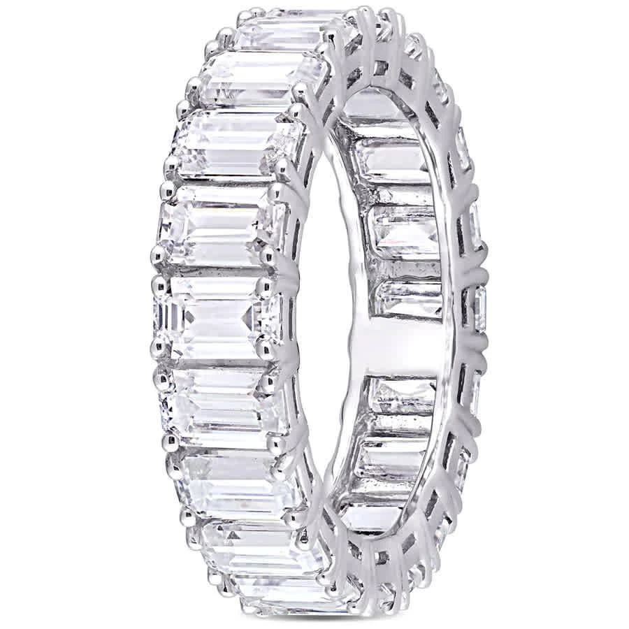 商品Amour|14k White Gold 6 CT TGW Created White Moissanite Ring,价格¥7590,第2张图片详细描述