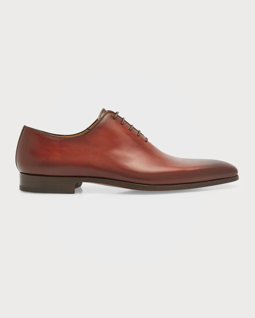 商品Magnanni|Men's Cruz Square-Toe Leather Oxfords,价格¥3832,第1张图片