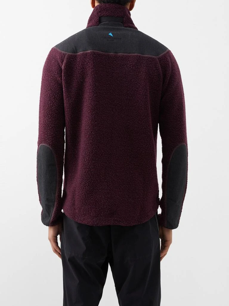 商品Klattermusen|Skoll zipped recycled wool-blend fleece jacket,价格¥2195,第5张图片详细描述